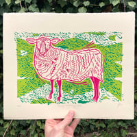 "Spring Wind/Magic Ewe" Print 