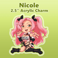 Image 1 of Nicole Zenless Zone Zero Acrylic Charm
