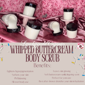 Image of Whippedd Vanilla Buttercream Body Scrub