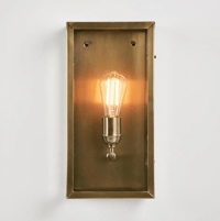 Image 1 of Brass Wall Light