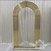 Image 2 of Gold stainless steel arch frame   only n shape  