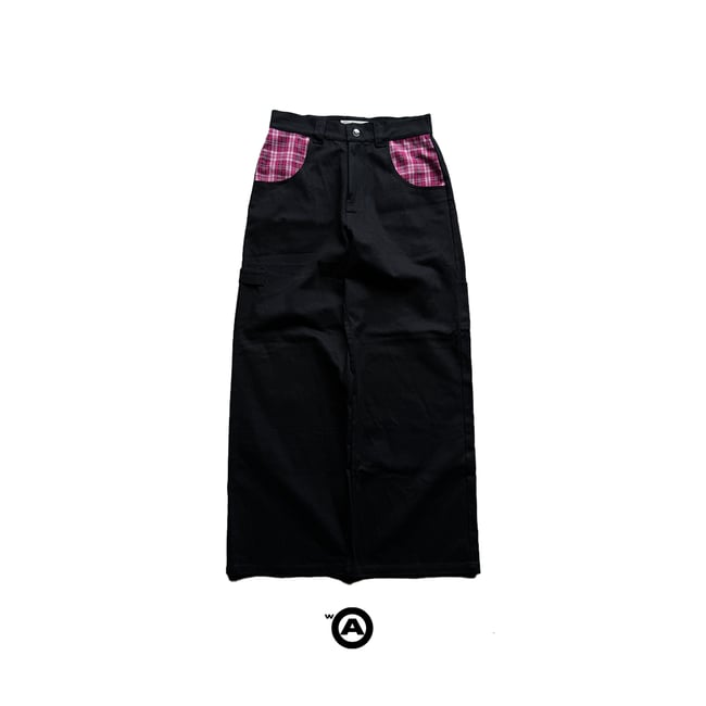 HORIZON BLACK CANVAS PANT (PRE-MADE)