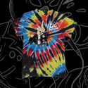 HFY RECORDS - "FUCKO" TIE DYE T-SHIRT
