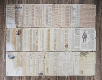 Image 4 of 150 Sheets of Scrapbook Paper, Vintage Journaling Supplies Craft Kits for Bullet Junk Journals