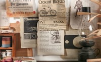 Image 2 of 150 Sheets of Vintage Scrapbook Paper for Bullet Journals Junk Planners Aesthetic Room Wall Decor