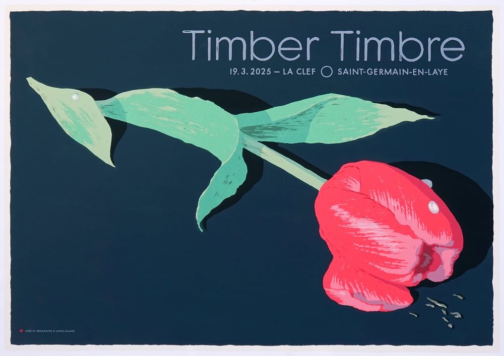 Image of »Timber Timbre« Gig Poster
