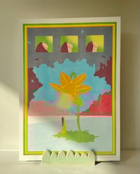 Image 1 of In Bloom Risograph Print