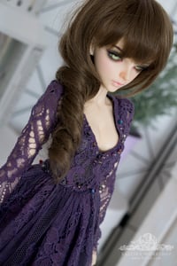 Image 2 of LIMITED - Purple lace gown for MNF/PetiteMarionette girls