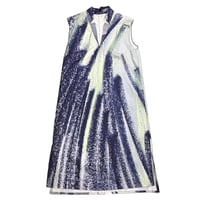 Image 1 of DRESS PRINTED WITH SKETCHBOOK PAGES IN ORGANIC COTTON