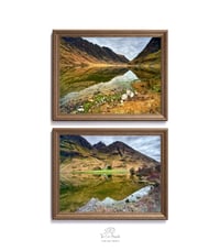 Image 1 of Set of two exclusive prints 'Whispers of Spring in Glencoe' & 'A moment to reflect'