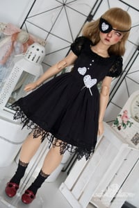 Image 1 of LIMITED - Black lolita style set for MissMarionette girls
