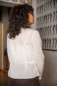 Image 5 of Camicia white S