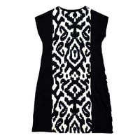 Image 1 of PRINTED FRONT DRESS (A-LINE DRESS)