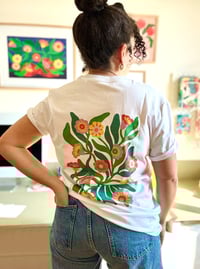 Image 1 of TEE-SHIRT FLEURS - COLLAB' PIMENT MARTIN