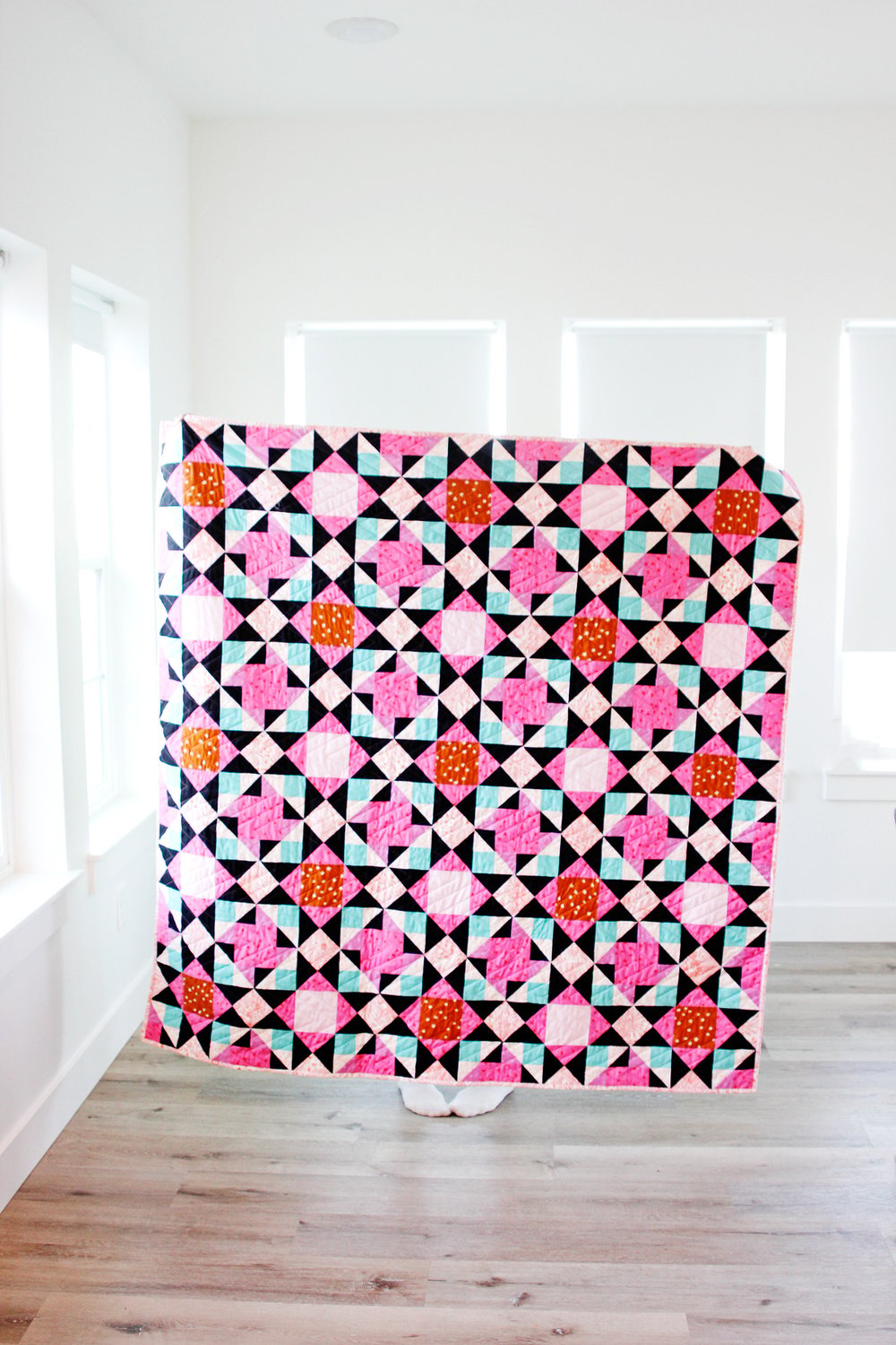 Image of GALACTIC GLOW QUILT Pattern PDF