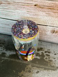 Image 5 of 16oz Bluey Glass Tumbler