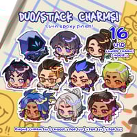 [VAL] DUO/STACK LINKED CHARMS 💞