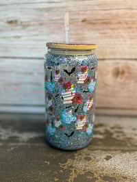 Image 1 of 16oz House of Wind Glass Snow Globe Tumbler
