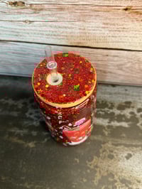 Image 6 of 16oz Santa Coffee Glass Snow Globe Tumbler