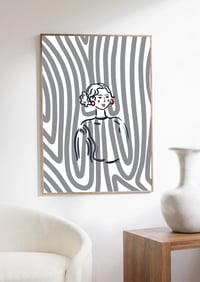 Image 2 of Girl Illustration Art Print