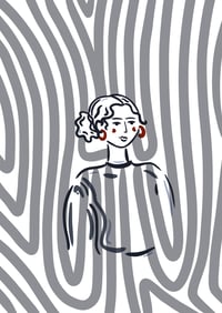 Image 3 of Girl Illustration Art Print