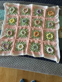 Image 4 of Floral Baby Blanket