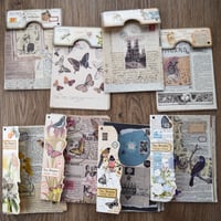 Image 2 of 192 Sheets of Scrapbook Paper, Journaling Scrapbooking Supplies Craft Paper Kits Vintage Room Decor