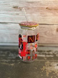 Image 2 of 16oz Scream Glass Tumbler