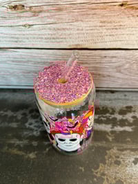Image 5 of 16oz Horror Films Main Men Glass Tumbler