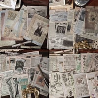 Image 3 of 192 Pieces of Assorted Vintage Scrapbook Paper