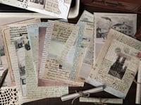 Image 4 of 192 Pieces of Assorted Vintage Scrapbook Paper