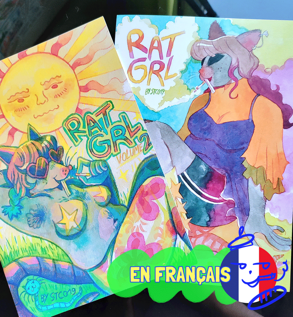 RATGIRL en français ! (VOL 01 + VOL 02 + VOL 03)