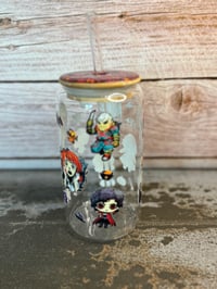 Image 4 of 16oz Horror Movie Characters Glass