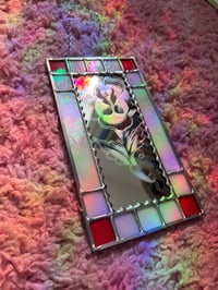 Image 2 of Mirror with Engraved Rose