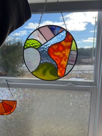 Image 3 of Abstract Suncatcher