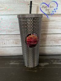 Image 1 of 24oz Hello Sunshine Studded Tumbler