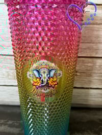 Image 3 of 24oz Namaste Studded Tumbler