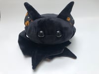 Image 2 of Glow-in-the-dark Halloween Jumbo Bean Bat