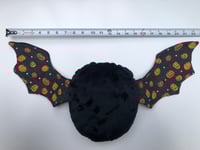 Image 7 of Glow-in-the-dark Halloween Jumbo Bean Bat