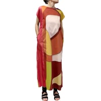 Image 2 of LARGE ABSTRACT PAINTING DRESS
