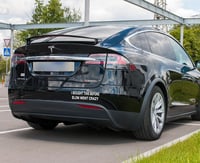 Image 1 of I Bought This Before Elon Went Crazy Vinyl Decal for Vehicle- Easy To Apply- Handmade Vehicle Dec...