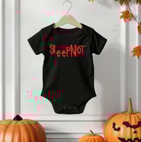 Image 2 of Slipknot Fans Baby Gift- SleepNot Baby Bodysuit- Rock Baby Gift- Rock Fan Baby Shower Gift- Metal...