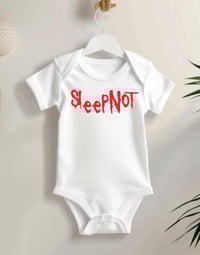Image 3 of Slipknot Fans Baby Gift- SleepNot Baby Bodysuit- Rock Baby Gift- Rock Fan Baby Shower Gift- Metal...