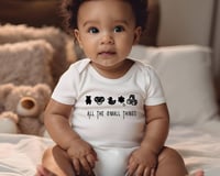 Image 4 of Blink Fans Baby Gift- All The Small Things Baby Bodysuit- Rock Baby Gift- Rock Fan Baby Shower Gi...
