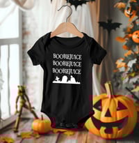 Image 1 of BoobieJuice Baby Bodysuit First Halloween Baby Gift- Beetle Juice Fans Baby Gift- Funny Halloween...