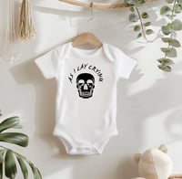 Image 4 of As I Lay Crying Punk Emo Baby Gift- As I Lay Crying Baby Bodysuit- Rock Baby Gift- Rock Fan Baby ...