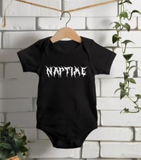 Image 1 of Naptime Nu Metal Baby Gift- Goth Mom Baby Shower Gift Idea- Metal Fan New Baby Gift- Metal Mayhem...