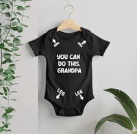Image 5 of Funny Instructions Bodysuit For Dad or Grandpa Gift- Hilarious Gift For New Dad- Pregnancy Announ...