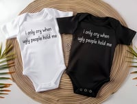 Image 4 of Hilarious Baby Shower Bodysuit Gift- Funny Baby Gift- Baby Sprinkle Gift Idea- New Parent Gift fo...