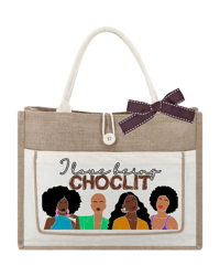 Image 1 of "I Love Being ChocLIT" Tote